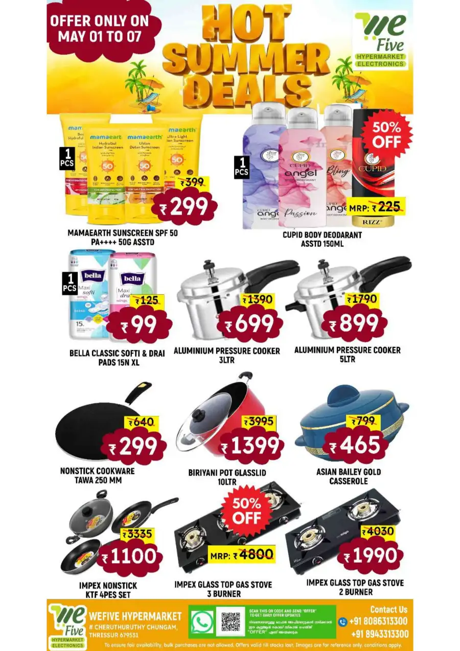 WeFive Thrissur | Hot Summer Deals | May 01-07 page 5